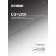 YAMAHA DSP-E800 Instrukcja Obsługi