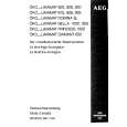 AEG LAV905W Instrukcja Obsługi