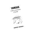 YAMAHA CS80 Instrukcja Serwisowa