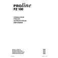 PROLINE FZ 100 Instrukcja Obsługi