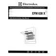 ELECTROLUX EFM638X-CH Instrukcja Obsługi