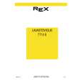 REX-ELECTROLUX TT10E IMB CARTONE Instrukcja Obsługi