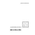 THERMA GK C/54.2 RC Instrukcja Obsługi