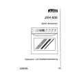JUNO-ELECTROLUX JEH 630 S Instrukcja Obsługi