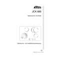 JUNO-ELECTROLUX JCK 880 Instrukcja Obsługi