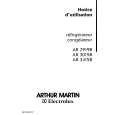 ARTHUR MARTIN ELECTROLUX AR3413B Instrukcja Obsługi