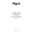REX-ELECTROLUX RFP3 Instrukcja Obsługi