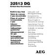 AEG 32513DG Instrukcja Obsługi