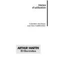 ARTHUR MARTIN ELECTROLUX CV6089W1 Instrukcja Obsługi