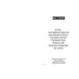 ZANUSSI ZK23/9R Instrukcja Obsługi