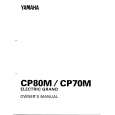 YAMAHA CP80M Instrukcja Obsługi