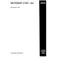 AEG Micromat 21 SR W Instrukcja Obsługi