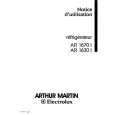 ARTHUR MARTIN ELECTROLUX AR1630I Instrukcja Obsługi