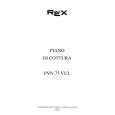 REX-ELECTROLUX PVN75VUL Instrukcja Obsługi