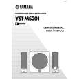 YAMAHA YST-MS201 Instrukcja Obsługi