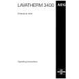 AEG Lavatherm 3400 Electronic w Instrukcja Obsługi