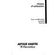 ARTHUR MARTIN ELECTROLUX FE2512X1 Instrukcja Obsługi