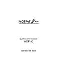 MOFFAT WDF40B Instrukcja Obsługi