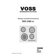 VOSS-ELECTROLUX DEK2460-UR Instrukcja Obsługi