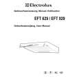 ELECTROLUX EFT629B Instrukcja Obsługi
