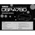 YAMAHA DSP-A780 Instrukcja Obsługi