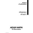 ARTHUR MARTIN ELECTROLUX AR6422T Instrukcja Obsługi