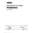 YAMAHA PD2500 Instrukcja Obsługi