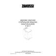 ZANUSSI T803V Instrukcja Obsługi