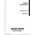 ARTHUR MARTIN ELECTROLUX AR8218C Instrukcja Obsługi