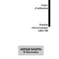 ARTHUR MARTIN ELECTROLUX AHO700W Instrukcja Obsługi