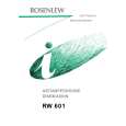 ROSENLEW RW601 Instrukcja Obsługi