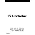 ELECTROLUX GWH275TRB Instrukcja Obsługi