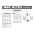 YAMAHA NS-E120 Instrukcja Obsługi