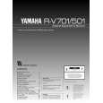 YAMAHA R-V501 Instrukcja Obsługi