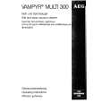 AEG VAMPYRMULTI300 Instrukcja Obsługi