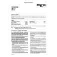 REX-ELECTROLUX RF14T Instrukcja Obsługi
