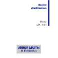 ARTHUR MARTIN ELECTROLUX AFG643W1 Instrukcja Obsługi
