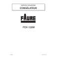 FAURE FCH128W Instrukcja Obsługi