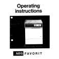 AEG Favorit Instrukcja Obsługi