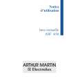ARTHUR MARTIN ELECTROLUX ASF654 Instrukcja Obsługi