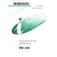 ROSENLEW RW425 Instrukcja Obsługi