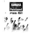 YAMAHA PSS-51 Instrukcja Obsługi
