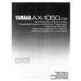 YAMAHA AX-1050 Instrukcja Obsługi