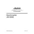 JUNO-ELECTROLUX JSV65550 Instrukcja Obsługi
