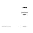 ZANUSSI ZK24/10X Instrukcja Obsługi