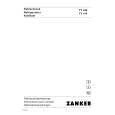 ZANKER TT160 Instrukcja Obsługi
