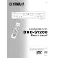 YAMAHA DVD-S1200 (USA) Instrukcja Obsługi