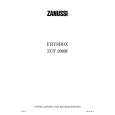 ZANUSSI ZCF200M Instrukcja Obsługi