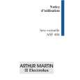 ARTHUR MARTIN ELECTROLUX ASF484 Instrukcja Obsługi