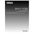 YAMAHA R-V1103 Instrukcja Obsługi